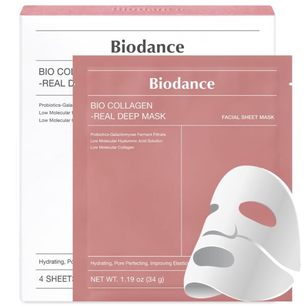 BIODANCE Bio-Collagen Real Deep Mask – Hydrating Overnight Hydrogel Mask