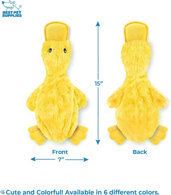 Best Pet Supplies Crinkle Duck Dog Toy - Image 2