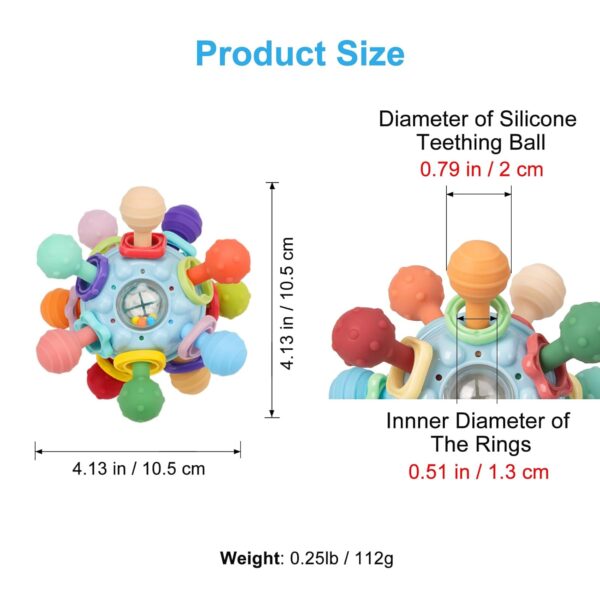 TOHIBEE Montessori Baby Sensory Toys – Teething & Developmental Toys for 0-18 Months - Image 2