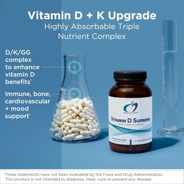 Vitamin D + K Capsules Supreme - Image 2