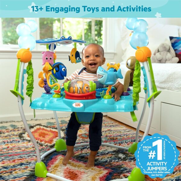 Bright Starts Disney Baby Finding Nemo Jumper – Interactive Toys, Lights & Sounds, 6-12 Months - Image 2