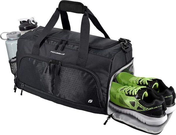 Ultimate Gym Bag 2.0 – Durable Duffel with 10 Compartments & Water-Resistant Pouch