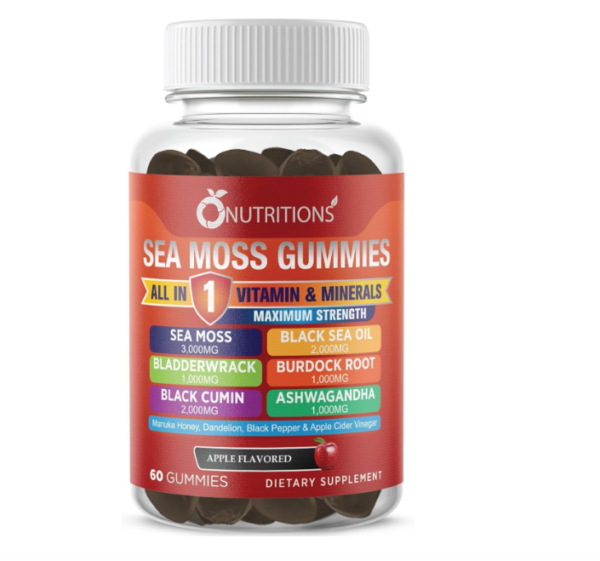 O NUTRITIONS All-in-1 Super Supplement – Sea Moss, Black Seed & More!