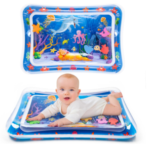 Inflatable Tummy Time Water Mat – Sensory Play for Babies 3-12 Months, Developmental Toy