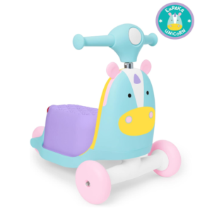 Skip Hop 3-in-1 Baby Activity Push Walker to Toddler Scooter