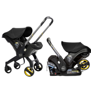 Doona Car Seat & Stroller – All-in-One Travel System, Nitro Black