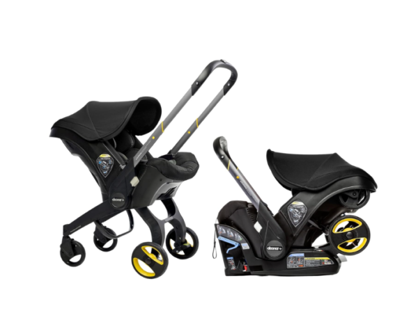 Doona Car Seat & Stroller – All-in-One Travel System, Nitro Black