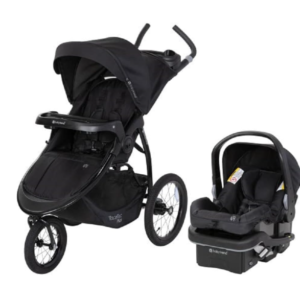 Baby Trend Expedition® Race Tec™ PLUS Jogger Travel System – EZ-Lift™ PLUS Infant Car Seat, Ultra Black