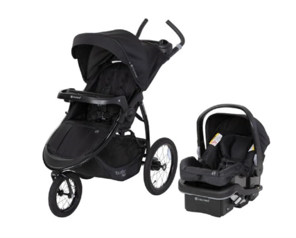 Baby Trend Expedition® Race Tec™ PLUS Jogger Travel System – EZ-Lift™ PLUS Infant Car Seat, Ultra Black