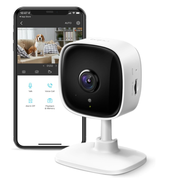 TP-Link Tapo 1080P Indoor Security Camera – Baby Monitor