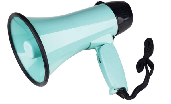 MyMealivos Portable Megaphone Bullhorn - 20W Power